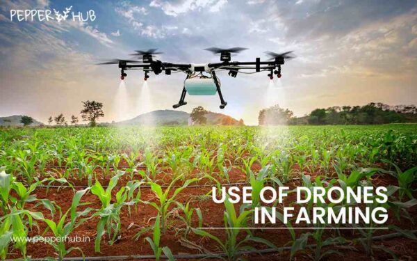 Use of drones in farming