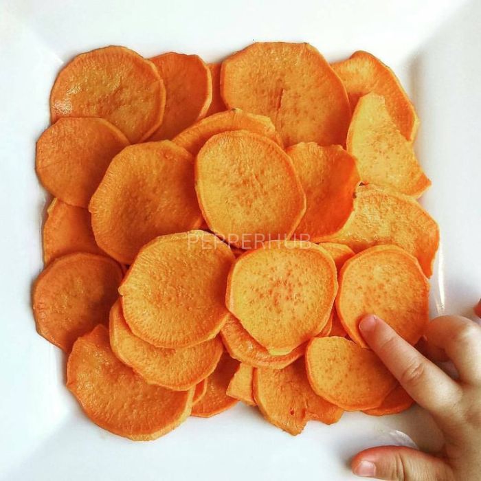 Natural Dried Carrot Pappad 100gm - Image 2