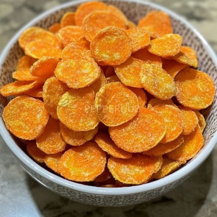 Natural Dried Carrot Pappad 100gm - Image 3