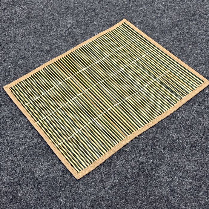 Handcrafted Bamboo Table Mats (Set of 6)