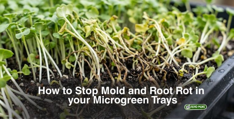 Stop Mold & Root Rot in Microgreen Trays | Pepperhub