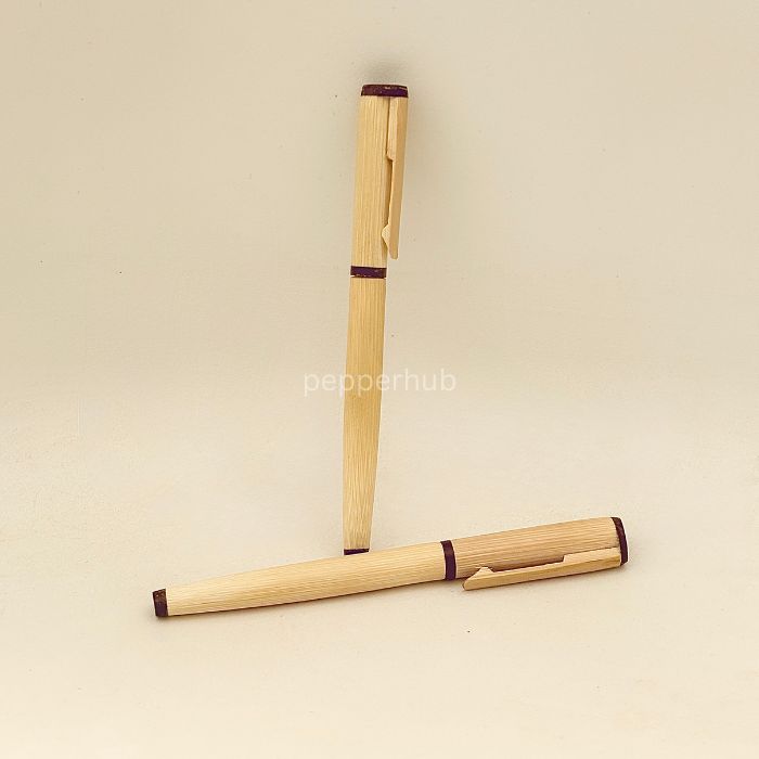 Handmade Eco-Friendly Bamboo Pen (pack of 1)
