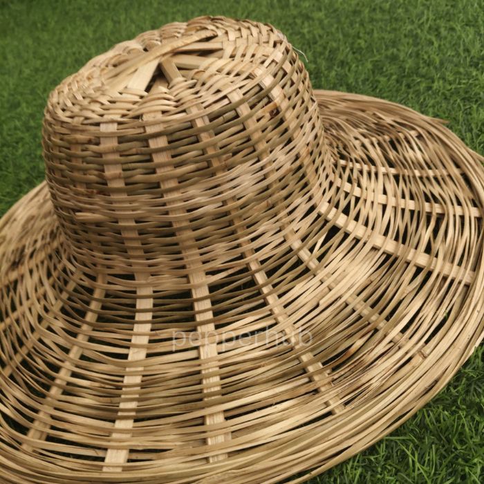 Handcrafted Bamboo Hat – Small Size