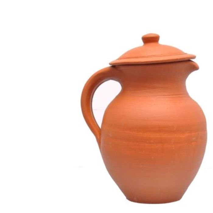 Handcrafted Terracotta Clay Water Jug 