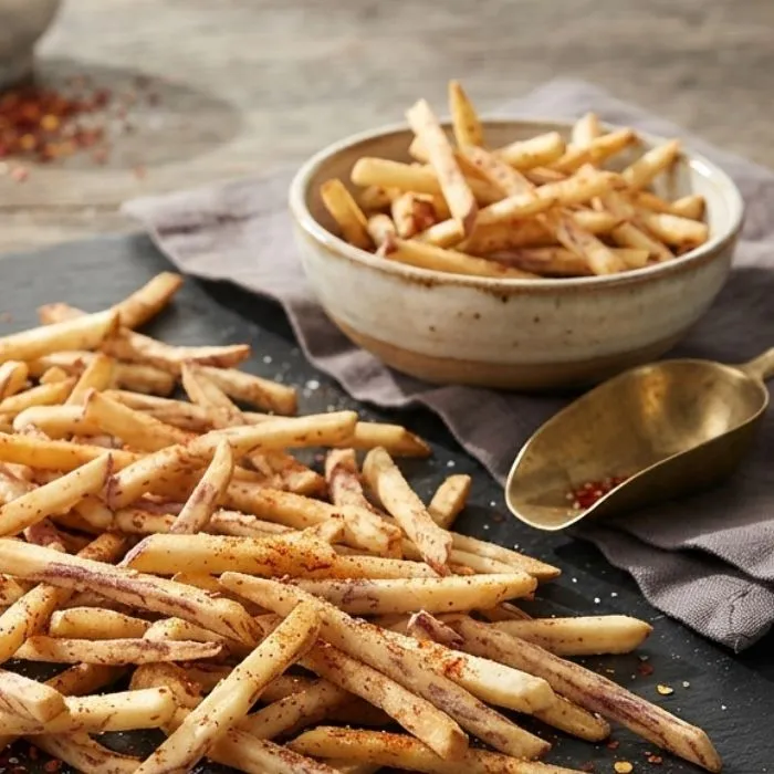 Sweet Potato Chilli Chips 100g | Crispy & Spicy Sweet Potato Snack