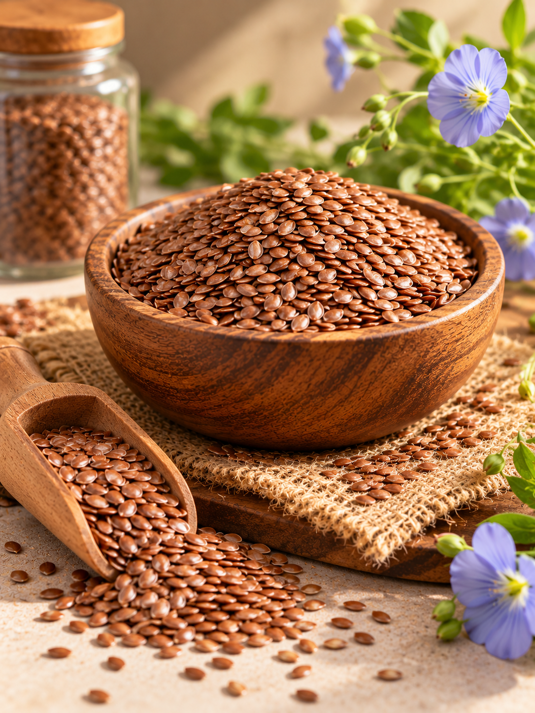 Flax Seeds 100gm - Image 3