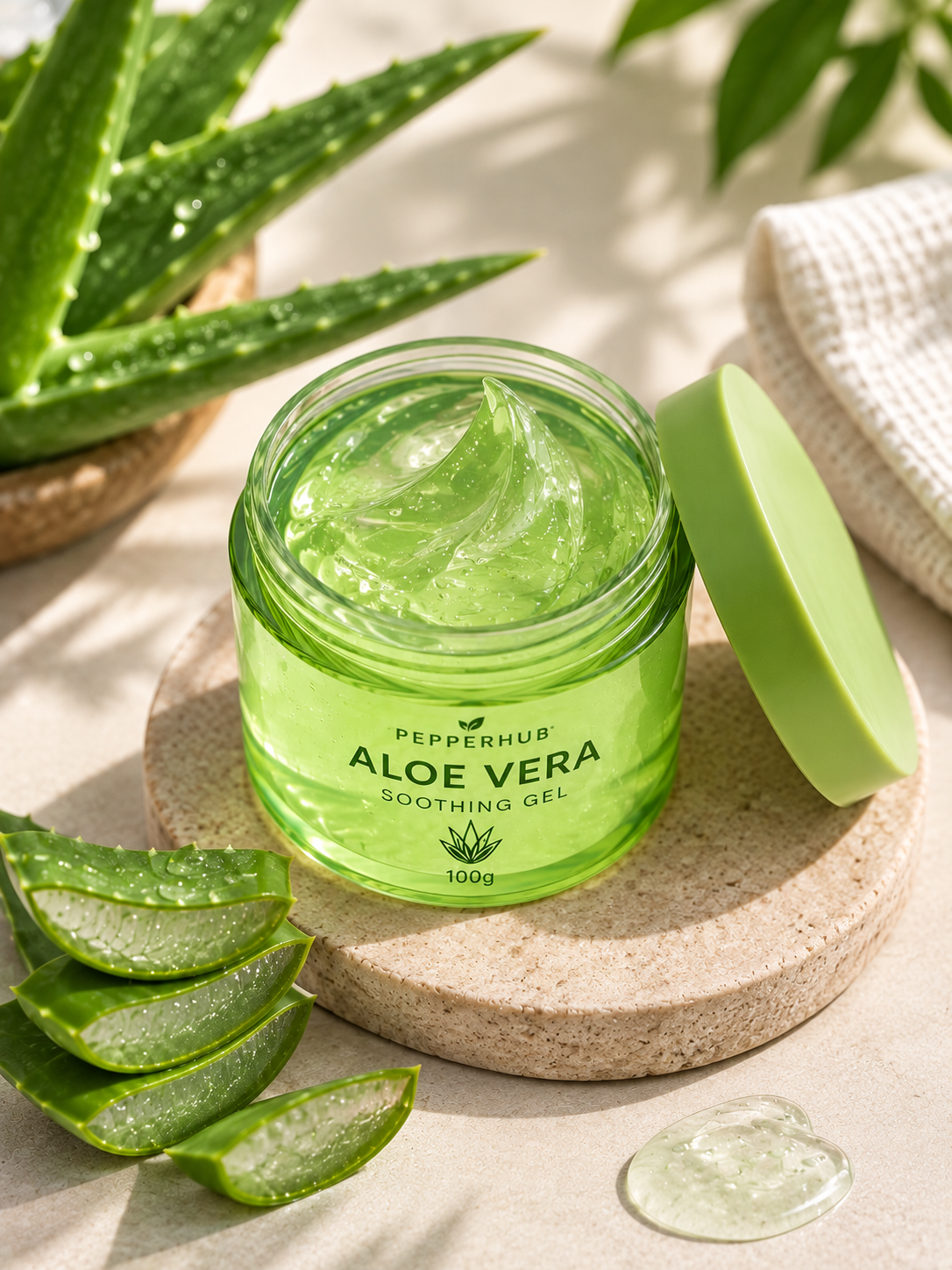 Pure Aloe Vera Gel 100g - Image 2