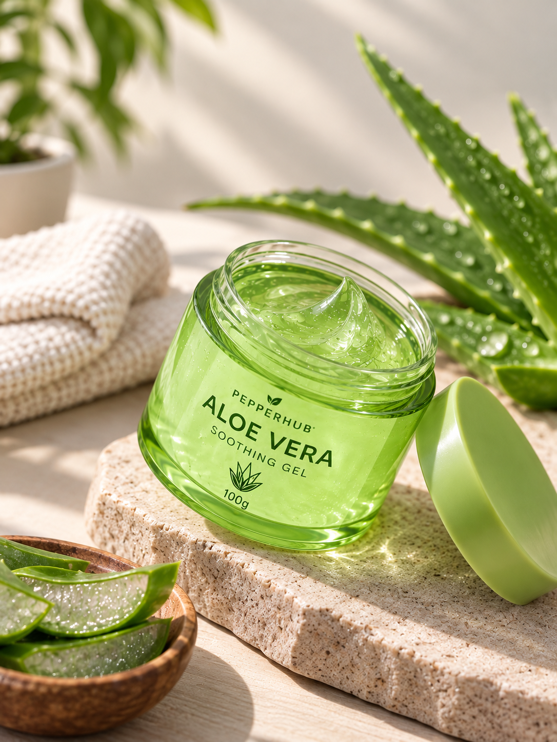 Pure Aloe Vera Gel 100g - Image 3