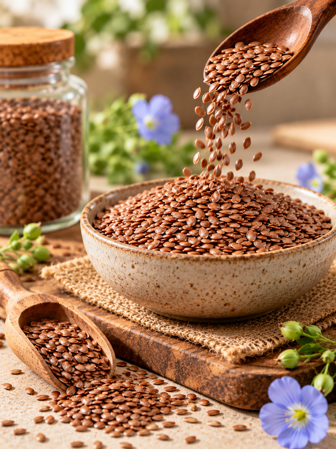 Flax Seeds 100gm - Image 2