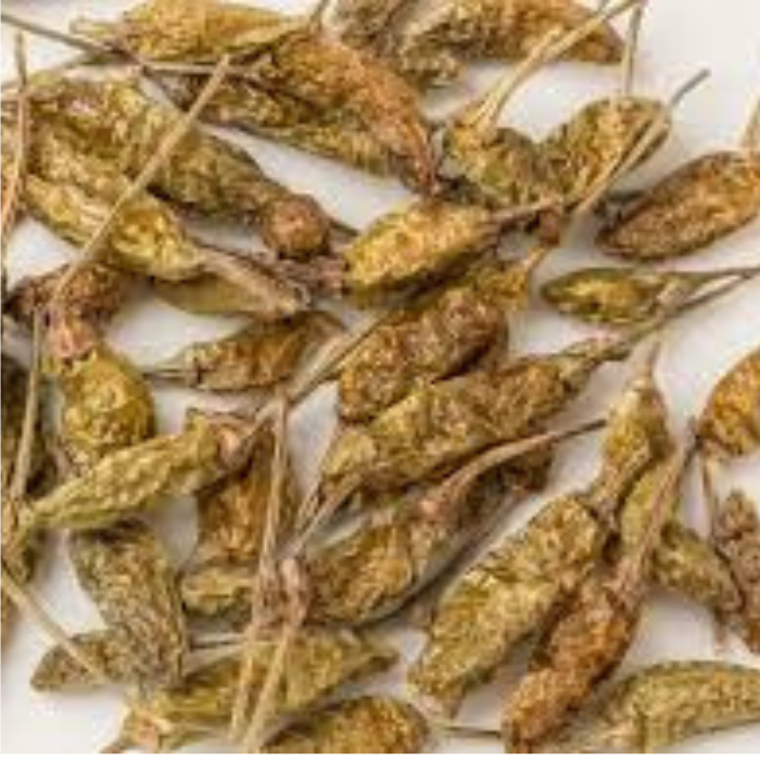 Dried White Bird's Eye Chilli (Vella Kanthari Mulaku) – 100g